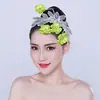 Jiaozhou Yangko tocado abanico apertura danza plaza danza cuadrada tocado de plaza danza clásica folclórica latina actuación de danza cuadrada por Mai Taibao
