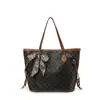 Bolsa de Hombro Estampada Retro, Gama Alta, Gran Capacidad, Bolso de Hombro para el Trabajo y los Viajes Diarios, Bolso Nuevo de Moda
