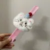 Muñeca de Felpa Judy Anillo a Presión Lindo Pingüino de Fiesta Pulsera Decoración de Pulsera Correa de Reloj de Gato de Dibujos Animados para Niños