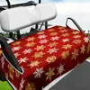 Suministro Exclusivo Transfronterizo de Cubiertas Antipolvo para Asientos de Carritos de Golf, Fundas para Asientos, Protectores de Asientos para Carros Turísticos, Serie Navideña