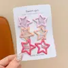 Pinzas para el pelo BB de colores dopamina para niños, pinzas para el pelo versátiles dulces y lindas para niñas y bebés, pequeños accesorios para el pelo
