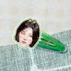 Itzy Hwang Yeji Shin Yuna Mercadoria de Celebridade Presilha de Cabelo de Acrílico Grampo de Cabelo Acessório de Cabelo Suporte para Show