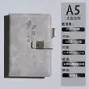 Novo Caderno Magnético Atacado com Janela em Couro Sintético de Toque Suave com Logotipo Hot Stamping