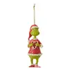 Decoración Navideña de Árbol 2D Transfronteriza Colgante Acrílico Grinch Adorno para Espejo Retrovisor de Coche Encanto para Mochila