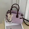 Bolso de mano Boston retro simple transfronterizo para mujer 2026 nuevo bolso de hombro texturizado de verano bolso cruzado de moda
