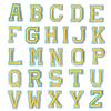 Parche bordado con letras en inglés, venta transfronteriza, pegatinas decorativas para ropa, pegatinas de tela para manualidades