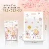 Bolsas de Embalaje Transfronterizas para Papas Fritas Snowflake, Bolsas Lindas Autoadhesivas, Bolsas Selladas para Galletas, Bolsas de Pie para Dulces