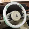 XH Transfronterizo F34 Oreja de Oso Piel Nappa Cubierta para Volante de Coche Venta al por Mayor Nuevo Lindo Dibujos Animados Accesorios de Interior