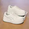Tênis Branco Estilo Coreano Ins para Mulheres, Sapatos Tendência para Estudantes, Novos Tênis Plataforma de Solado Grosso Outono 2026, Tênis Estilo de Rua para Mulheres 26832
