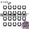 Hebilla de joyería linda hebilla inferior decorativa personalidad accesorios decorativos de paja clip para bolígrafo papelería creativa para el aprendizaje en stock