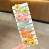 Lindo y Colorido Elástico para el Pulgar del Tamaño para Niños, Cuerdas para el Cabello de Bebé para Coletas Pequeñas, Bandas para el Cabello de Niñas Que No Dañan el Cabello, Hermosos Elásticos para el Cabello