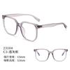 30377 Nuevo Armazón de Gafas Ultra Ligero Liso Tr90 Armazón Grande Cuadrado Montura Completa para Niños y Niñas, Moderno y de Alta Gama