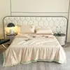 Colcha de Verão Leve e Luxuosa, Colcha de Verão Bordada em Seda Lavada, Colcha de Ar Condicionado, Tamanhos Solteiro e Casal Finos, Compra de Presente e Dropshipping