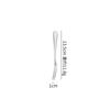 Vajilla de acero inoxidable 1010, cuchillo y tenedor para carne estilo occidental, cuchara de mango largo, cuchara para hielo, cuchara para café, postre, para uso doméstico, venta al por mayor