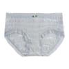 Ropa interior de seda de hielo sin costuras para mujer, verano, delgada, encaje, sexy, antibacteriana, transpirable en la entrepierna, bragas de deseo puro para niña