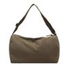 Nueva bolsa de tela para estudiante femenina, bolsa de mensajero para clase, bolsa de hombro de gran capacidad para el trabajo, bolsa de tela de nailon simple impermeable coreana