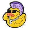 Patito Amarillo Lindo de Goma Suave de PVC Hebilla Decorativa Desmontable para Zuecos, Dijes para Zapatos, Accesorios de Bricolaje Transfronterizos en Stock