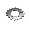 Placa de dentes para freio a disco de bicicleta tipo 410, 16T, bicicleta elétrica modificada, placa de dentes de pinhão para freio a disco de aço carbono 45#