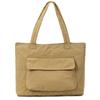 Bolso de mano de hombro con textura de nailon, informal, versátil, sencillo y de gran capacidad, con diseño de nicho para viajeros