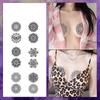 Pegatinas de Tatuaje Temporales de Mandala Kaleidoscope Herbal Impermeables y a Prueba de Sudor de Larga Duración Pegatinas de Tatuaje Geniales para Hombres y Mujeres en Brazos y Pecho