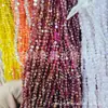 Cuentas de cristal para pastel redondas de 4 mm, obleas, doble vidrio plano, accesorios para joyería hechos a mano, aretes, collar, pasador, diadema DIY