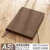 Caderno de Pele de Ovelha Espessada A5 Personalizado com Logo Imprimível para Escritório e Eventos da Empresa