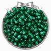 Cuentas de porcelana con halo de vidrio de 8 mm, cuentas redondas, pulsera de cuentas hecha a mano para bricolaje, collar, cuentas sueltas, accesorios de joyería, venta al por mayor