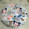 Funda de Cojín Redonda para Taburete de Color Sólido Tela Funda de Cojín para Taburete Alto Silla Tatami Barra Mostrador Banda Elástica Funda de Cojín Integrada