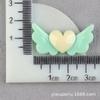 Alas de amor, accesorios de resina, accesorios para el cabello para niños, tocados, horquillas, accesorios, crema de pegamento, funda para teléfono móvil, bolsa de material