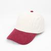 Nuevas Gorras de Béisbol de Pana Bloque de Color para Hombres y Mujeres en Otoño e Invierno Versátiles Transfronterizas Color Sólido Cálidas y de Moda Gorras tipo Pato Venta al por Mayor