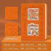 Caderno Wenchuang Scenic Spot Tourist City Guochao Carry-on Creative Book com carimbo de valor de alta cor Livro de contas diárias