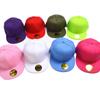 Fabricantes suministro gorra de béisbol de color sólido con placa de luz para hombre y mujer, combinable, hip-hop, hip hop, sombrero para baile callejero, sombrero casual de visera plana para compras, tendencia, venta al por mayor