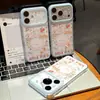 Funda de Teléfono Graffiti Cachorro West Highland para Apple 17ProMax, Alto Valor para Niñas, Diseño de Ventana Grande Huawei Xiaomi