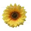 Direto da fábrica 2,5-13,5 cm cabeça de flor de girassol guirlanda de flor de girassol feita à mão materiais de decoração de casamento atacado