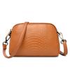 Bolso mini de piel auténtica para mujer, novedad de 2024, bolso para teléfono móvil de piel de vaca de primera capa, bolso de hombro para mujer, bolso bandolera para mujer.