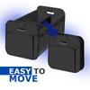 Caja de Almacenamiento para Maletero de Coche de Tela Oxford con Asa Caja de Almacenamiento para Exteriores Caja de Almacenamiento Plegable Multifuncional para Coche