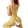 Talla Grande Nueva Sexy y Encantadora Lencería Sexy de Malla Lencería Sexy para Mujer Malla Sexy de una Pieza Medias de Malla Abertura