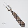 Nueva corbata de cuadros JK moda corbata de algodón japonesa uniforme corbata a cuadros ajustable estudiante hombres y mujeres corbata venta al por mayor