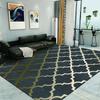 Fábrica de impressão de carpetes atacado transferência térmica Cristal veludo nórdico simples sala de estar estudo cabeceira quarto carpete