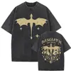 Camiseta Tarô Menino Morcego Rhysand Cassian Azriel Acotar Estética Camiseta para Homens e Mulheres