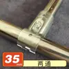 Tubo de Aço Inoxidável 25mm Seis Pontos Tubo Galvanizado Conector de Tubo de Aço Fixador Junta de Tubo Redondo Clipe de Fixação de Tubo de Ferro Fixador