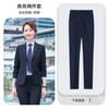 Traje gris oscuro Traje Ropa de trabajo para hombres Traje profesional para maestros Ventas 4S Tienda Empleado de trabajo Ropa de trabajo para mujeres