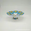 Plato Grande de Frutas Estilo Ruso Creativo Moderno Mesa de Café para Sala de Estar Estilo Europeo Plata Estaño de Alta Gama Plato para Frutas Secas Regalo