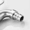 Acero Inoxidable 304 Grifo Conector de Grifo Extendido Núcleo de Cobre de 4 Puntos para Fregadero Doméstico Grifo de Apertura Rápida Venta al por Mayor