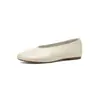 Estilo minimalista~ Bico redondo salto baixo boca rasa confortável versátil sapatos de vovó 2026 Outono com saias modernos confortáveis sapatos de salto baixo