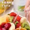 Tenedores de Fruta Desechables Grado Alimenticio Portátiles Plástico Tenedores para Pastel Hogar Alta Gama Seguros para Niños Picks de Fruta