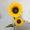 Inicio Simulación Flores Girasol Rendimiento Adornos Decorativos Muchos Girasoles Hotel Sala de Estar Boda Simulación Flores de Seda