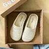 Pantuflas de Medio Uso Lindas de Dibujos Animados con Punta Cerrada para Mujer, Para Usar al Aire Libre, Nuevo Estilo Verano 2026, Zapatos Cómodos Ultra Suaves, Versión Coreana, Resistentes al Desgaste, Estilo Princesa