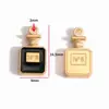 Accesorios de Joyería de Aleación para Hacer Manualidades con Forma de Gota de Aceite Bolsita de Maquillaje para Niñas Accesorios de Tacones Altos Pulsera Pendientes Colgante W507