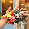 Llavero de Anime Naruto de Dibujos Animados Transfronterizo Lindo Muñeco Tridimensional Colgante para Mochila Escolar Pequeños Regalos de Puesto Callejero Periférico
